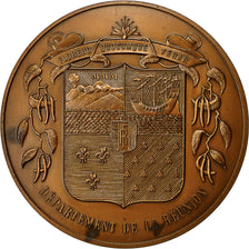 Frankreich, Medaille, Département de la Réunion, 1980, VZ, Bronze
