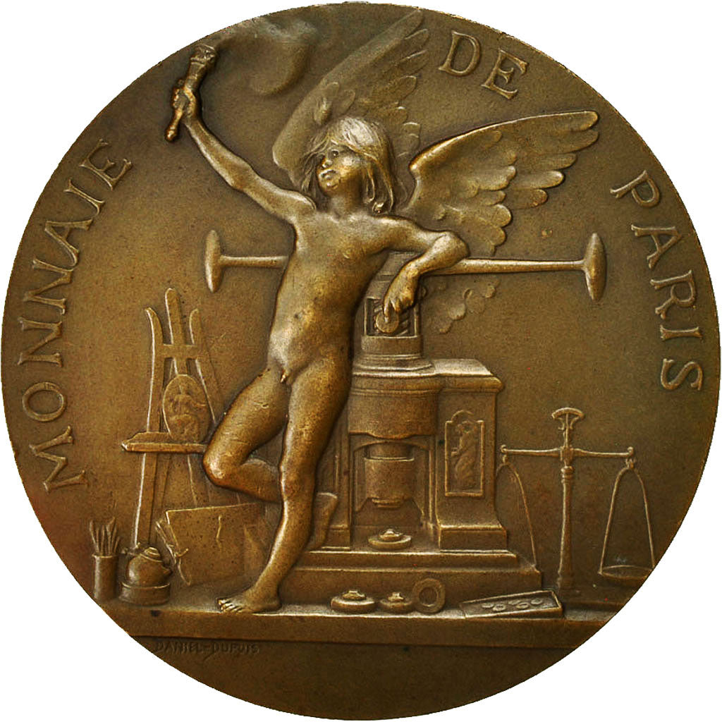France, Medal, Monnaie de Paris, 1900, Dupuis.D, AU(50-53), Bronze