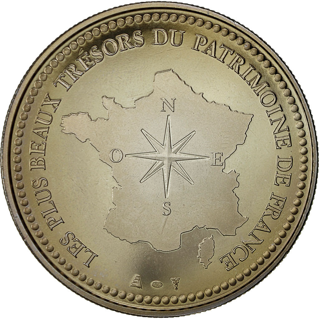France, Medal, La Cathédrale de Reims, MS(64), Cupro-nickel