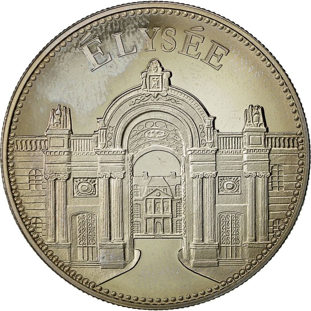 France, Médaille, Le Palais de l'Elysée, SPL+, Cupro-nickel