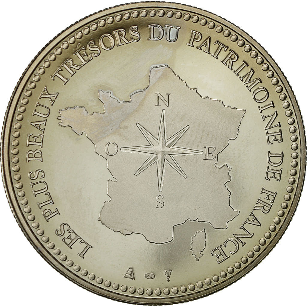 France, Medal, La Cathédrale de Rouen, MS(64), Cupro-nickel