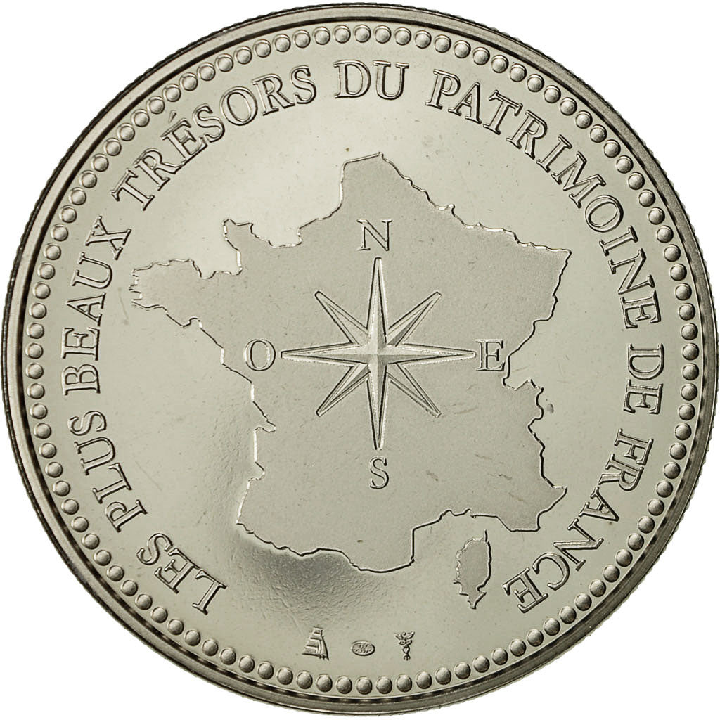 France, Medal, La Maison Carrée de Nimes, MS(64), Cupro-nickel