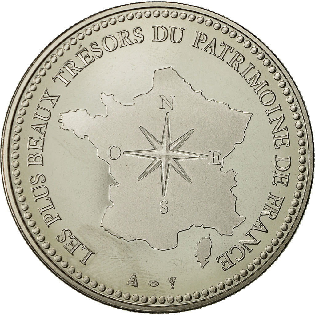 France, Médaille, La Citadelle de Carcassonne, SPL+, Cupro-nickel