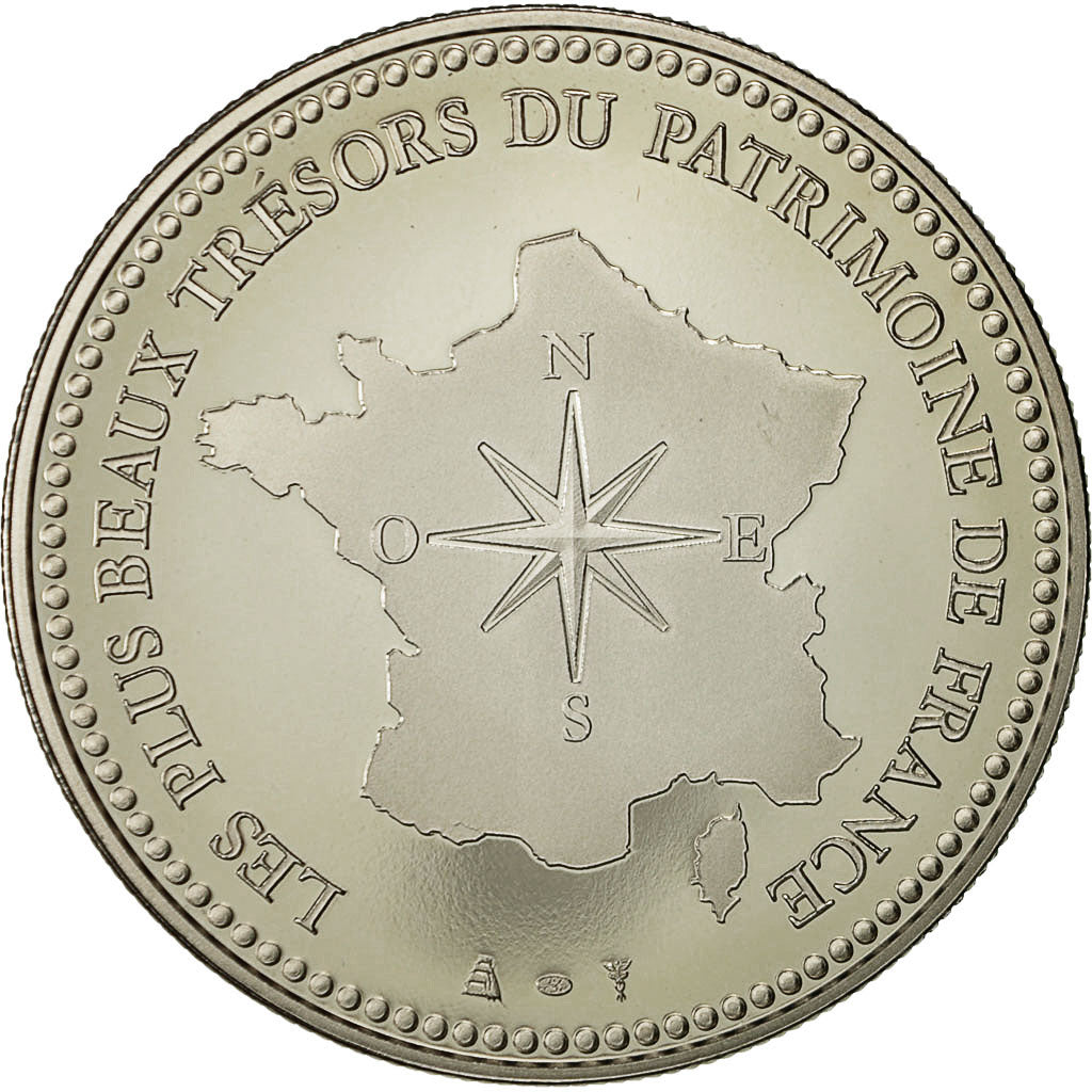 France, Médaille, La Basilique du Sacré-Coeur, SPL+, Cupro-nickel