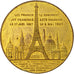 Francia, medaglia, Souvenir de mon Ascension à la Tour Eiffel, 1889, MB+, Rame