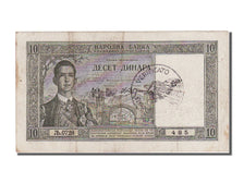 Iugoslavia, 10 Dinara, 1941, BB