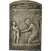 France, Médaille, Pupilles de la Nation, Séraphin, TB+, Silvered bronze