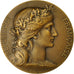 France, Médaille, Marianne, René Coty, Sénateur, Dupuis.D, SPL, Bronze