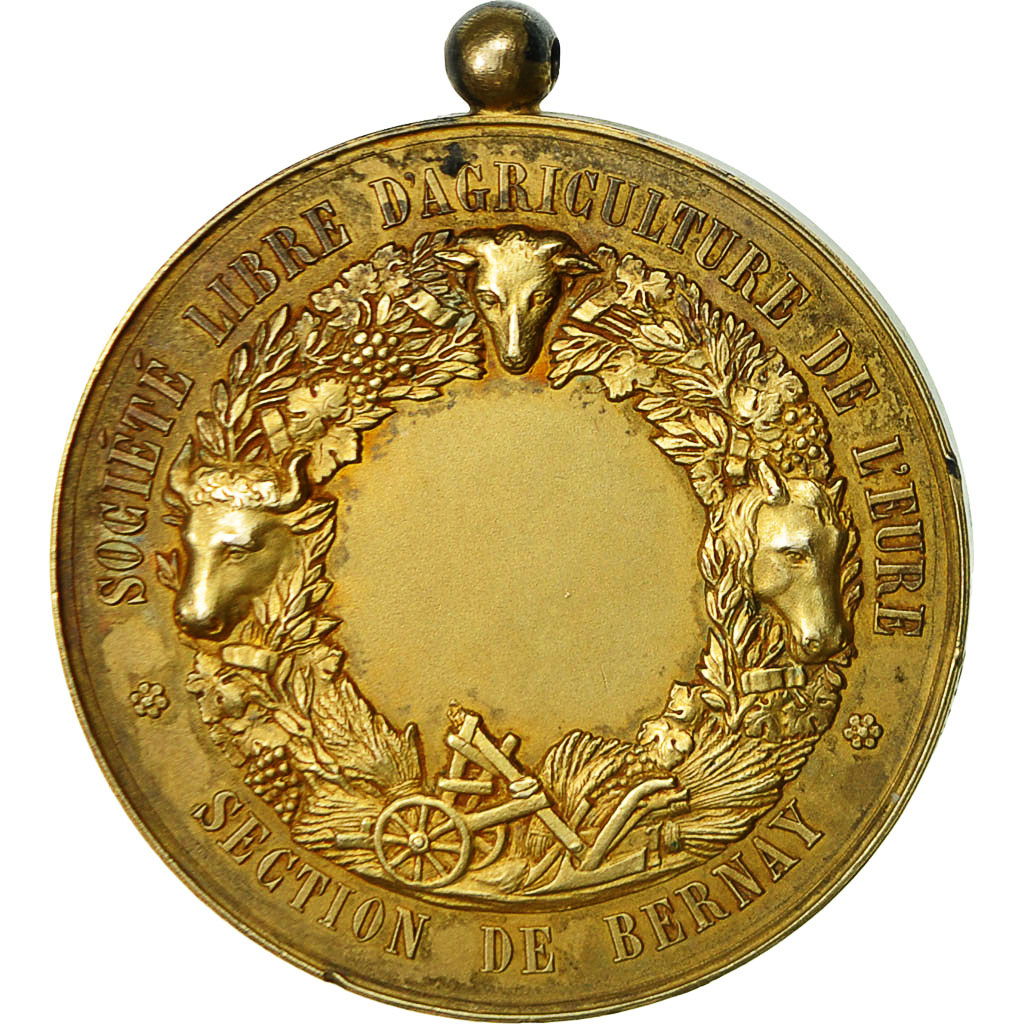 Francia, medaglia, Société d'Agriculture de l'Eure, Section de Bernay