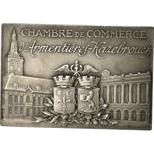 France, Médaille, Chambre de Commerce d'Armentières, Industrie Textile