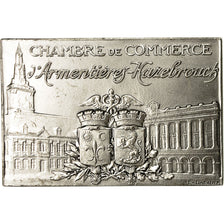 France, Médaille, Chambre de Commerce d'Armentières, Industrie Textile