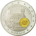 France, Medal, 10 Ans de l'Europe, Monaco, MS(64), Copper Plated Silver