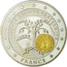 France, Médaille, 10 Ans de l'Europe, France, SPL+, Cuivre plaqué Argent