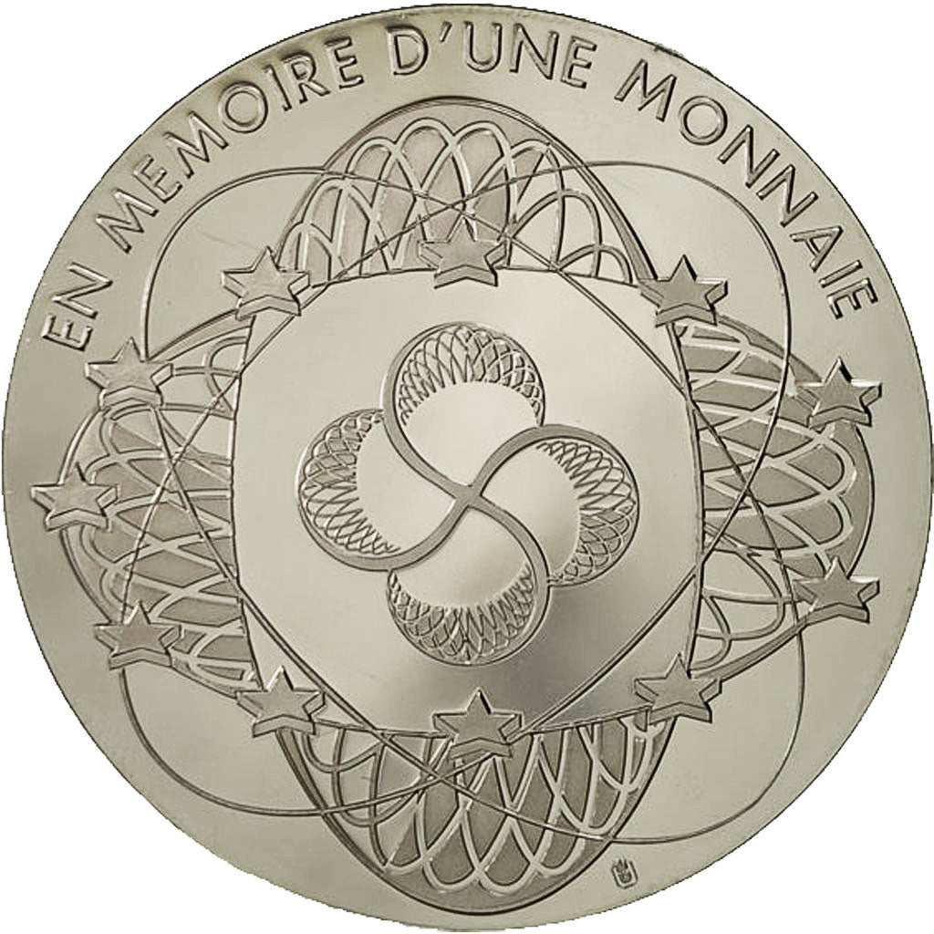 France, Medal, En Mémoire d'une Monnaie,  200 Francs Gustave Eiffel, MS(64)