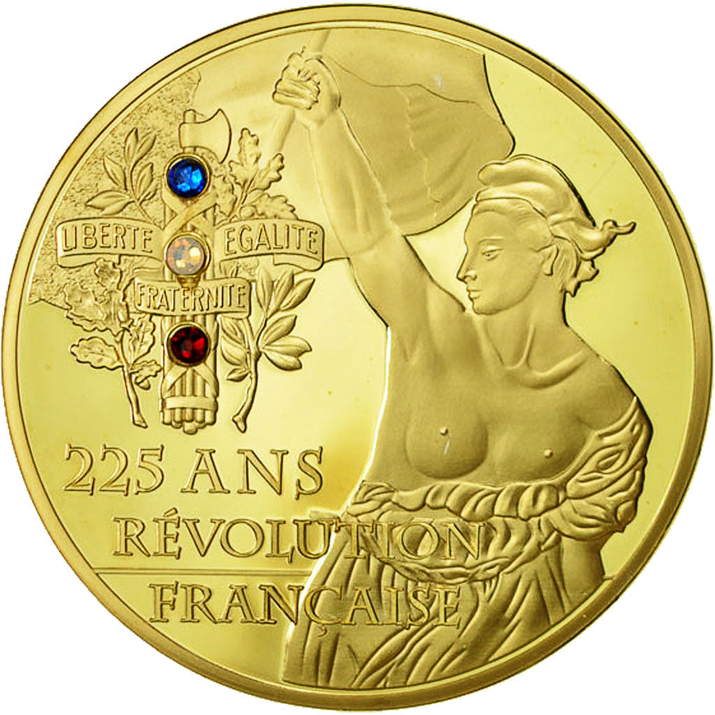 France, Medal, 225 Ans de la Révolution Française, Prise de la Bastille