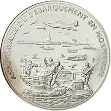 Francia, medaglia, Anniversaire du Débarquement de Normandie, SPL, Copper