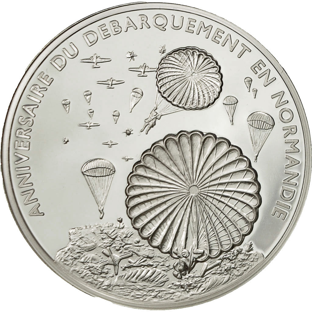 Francja, Medal, Anniversaire du Débarquement de Normandie, parachutistes