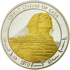 Francia, medaglia, L'Egypte Ancienne, Grand Sphynx de Gizeh, SPL+, Copper Plated