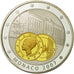 France, Medal, L'Europe, Monaco, 2007, MS(64), Copper Plated Silver