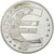 Francia, medalla, L'Estonie dans l'Europe, SC+, Copper Plated Silver