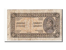 Yugoslavia, 10 Dinara, 1944, KM #50b, VF(30-35)