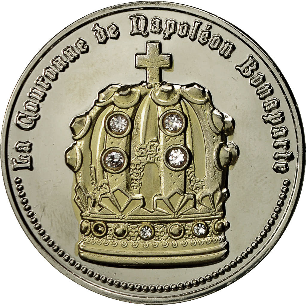 France, Médaille, La Couronne de Napoléon Bonaparte, SPL+, Cuivre plaqué