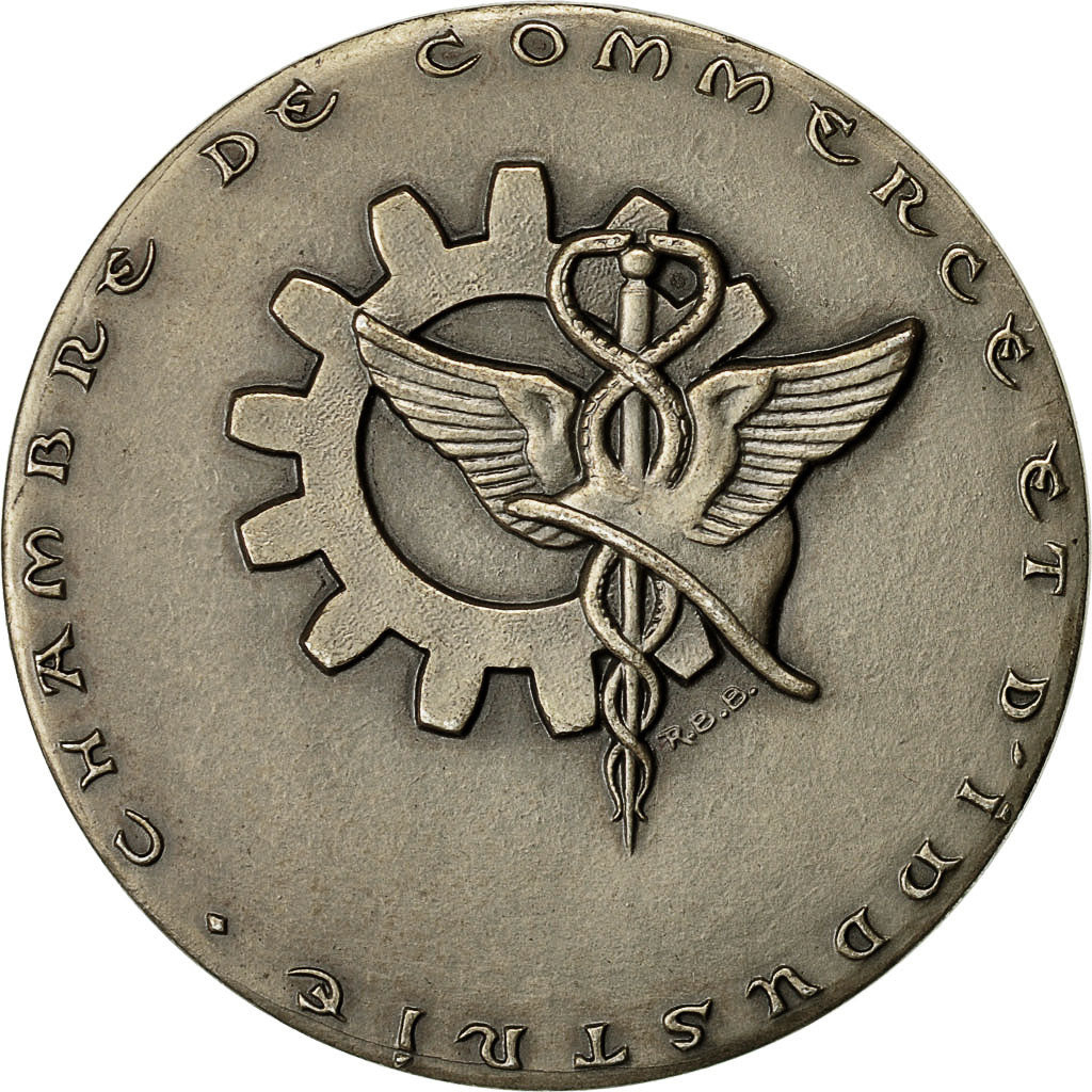 France, Médaille, Chambre de Commerce Lille-Roubaix-Tourcoing, Baron, SUP+