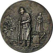 France, Medal, Ville de Petit Quévilly, Caisse des Ecoles, 1895, Rivet