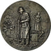 France, Medal, Ville de Petit Quévilly, Caisse des Ecoles, 1895, Rivet