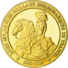 Francia, medaglia, L'Histoire de France, Louis XIV, SPL, Vermeil