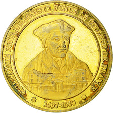 Frankreich, Medaille, L'Histoire de France, Guillaume Bude, SS+, Vermeil