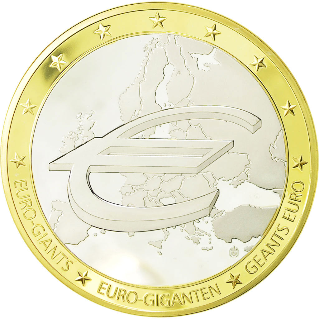 France, Medal, L'Europe, Liberté-Paix-Solidarité, MS(65-70), Copper Plated