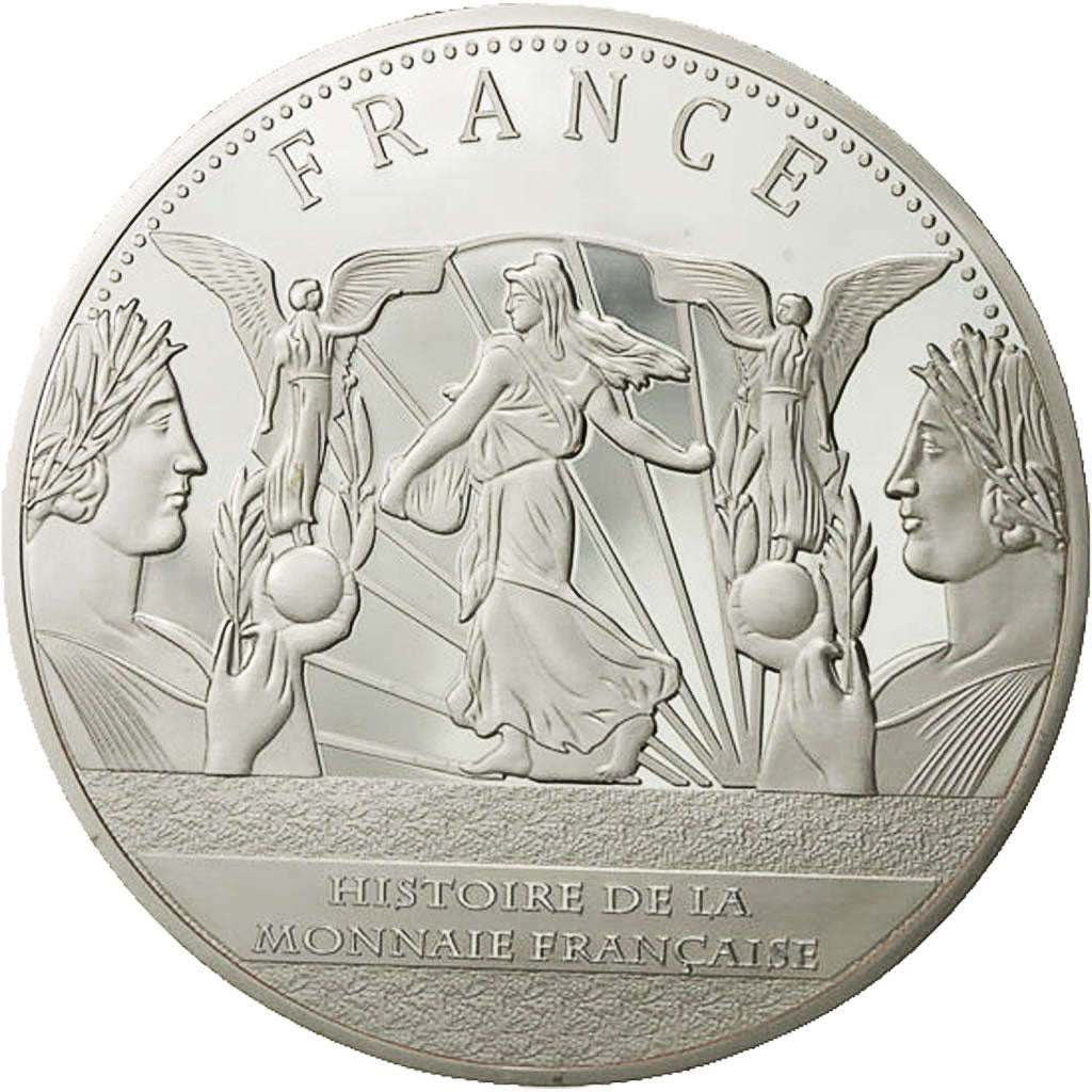 Francia, medaglia, Histoire de la monnaie Française, 20 Francs 1807, FDC