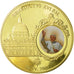 Vaticano, medaglia, Le Pape Benoit XVI, 2005, FDC, Rame dorato