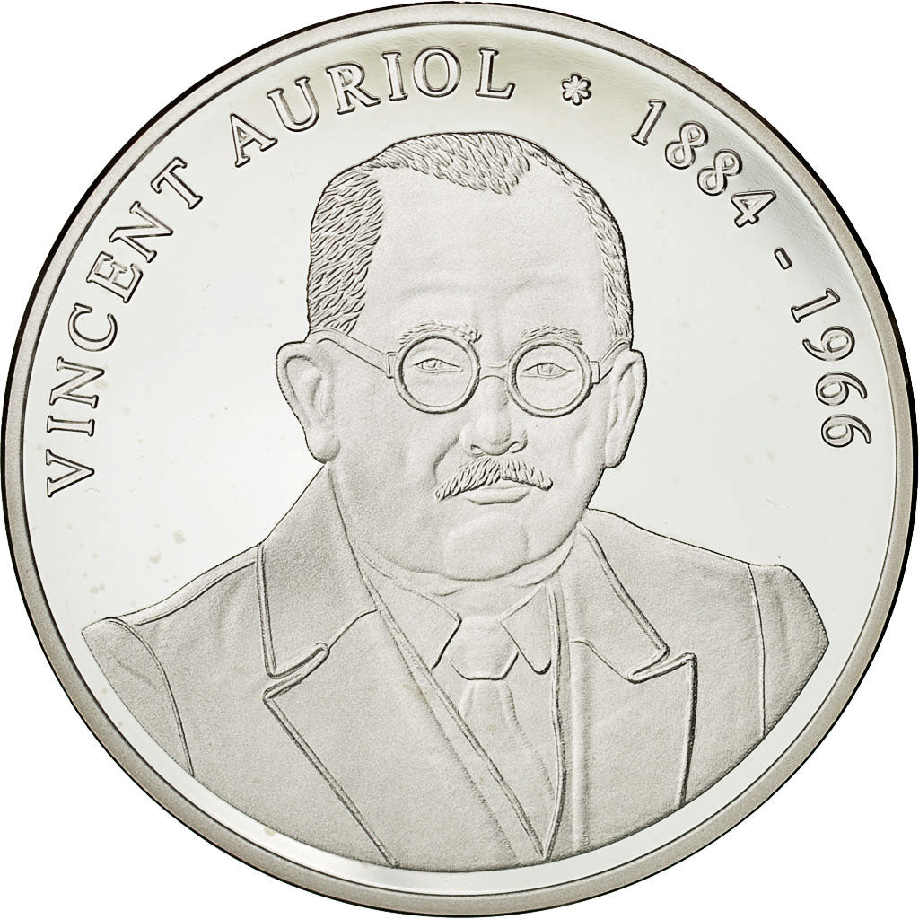 Francja, Medal, Les Présidents de la République, Vincent Auriol, MS(64)
