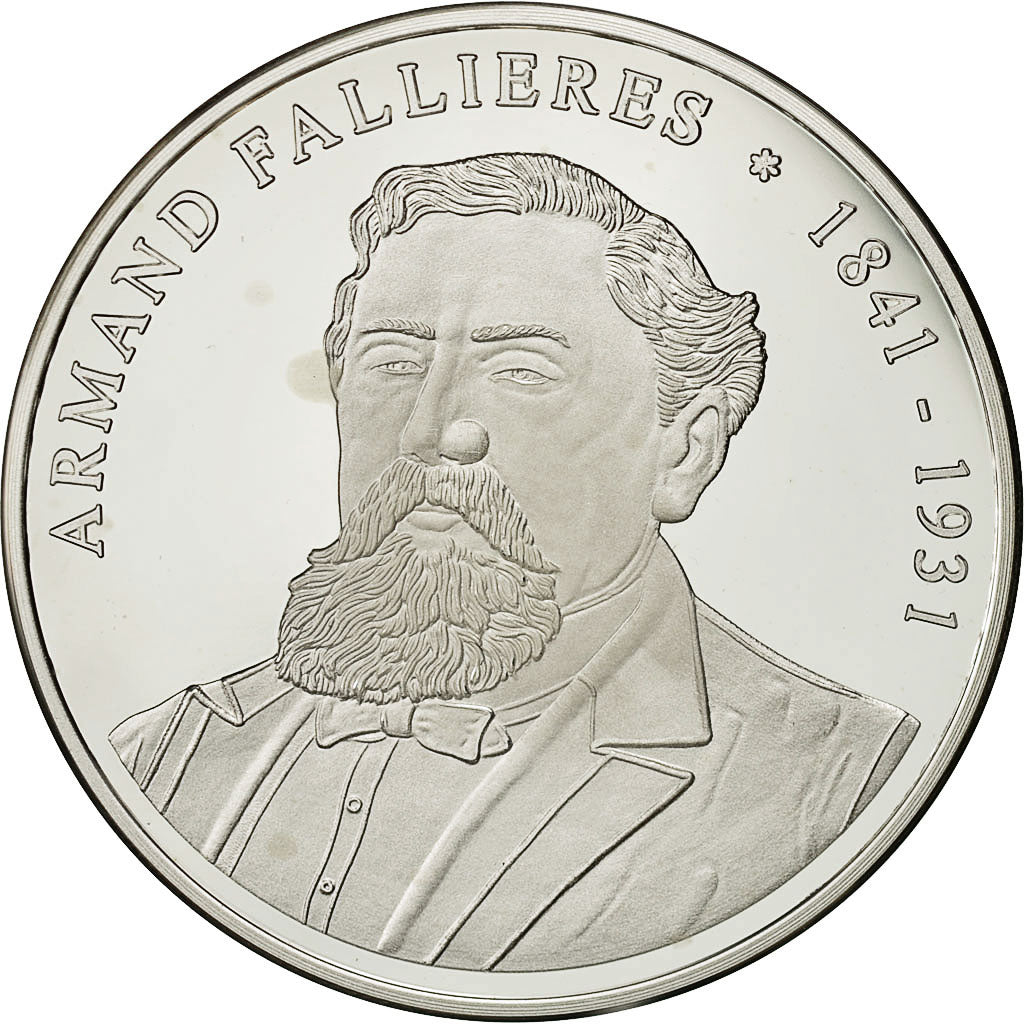 Francia, medaglia, Les Présidents de la République, Armand Fallières, SPL+