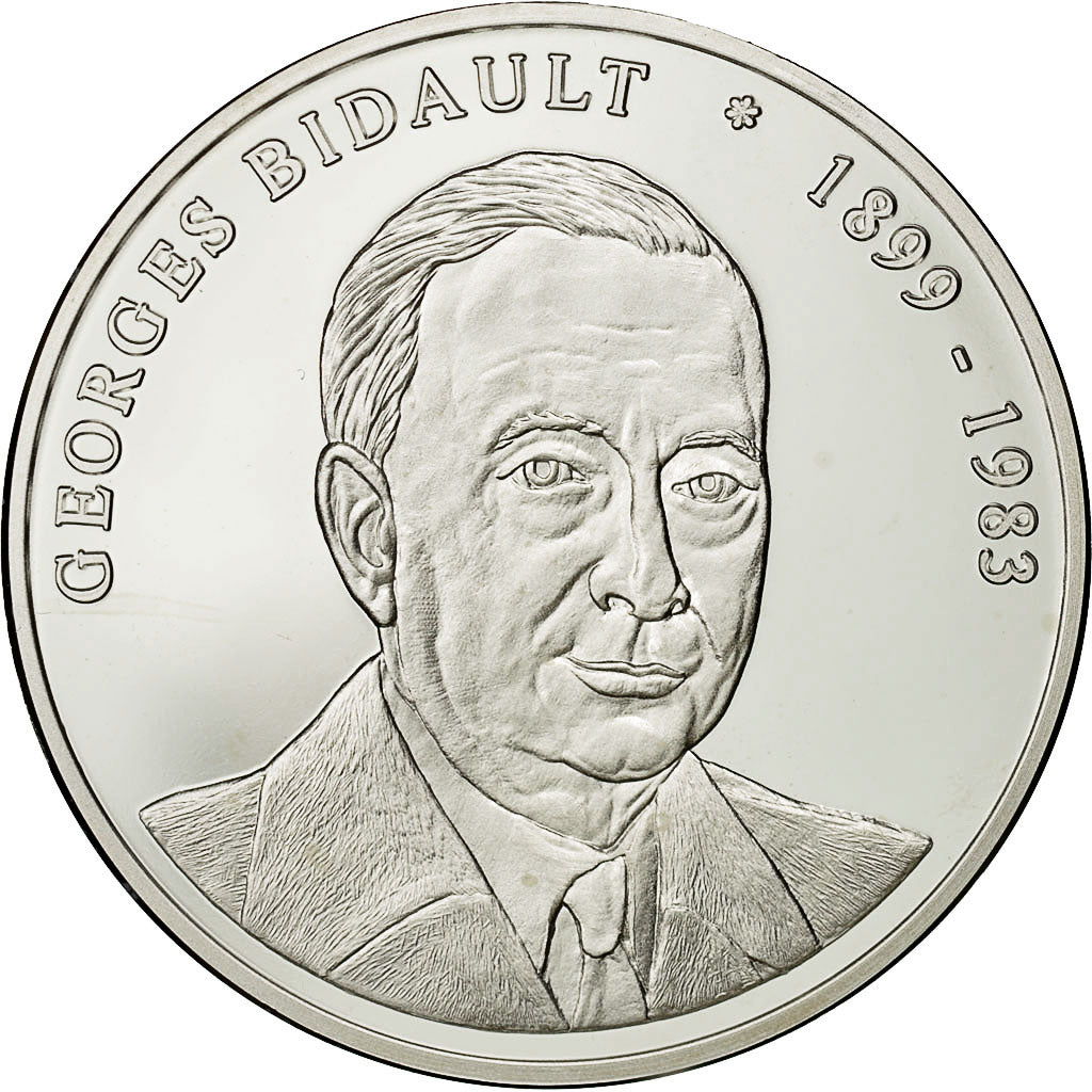 France, Medal, Les Présidents de la République, Georges Bidault, MS(64)