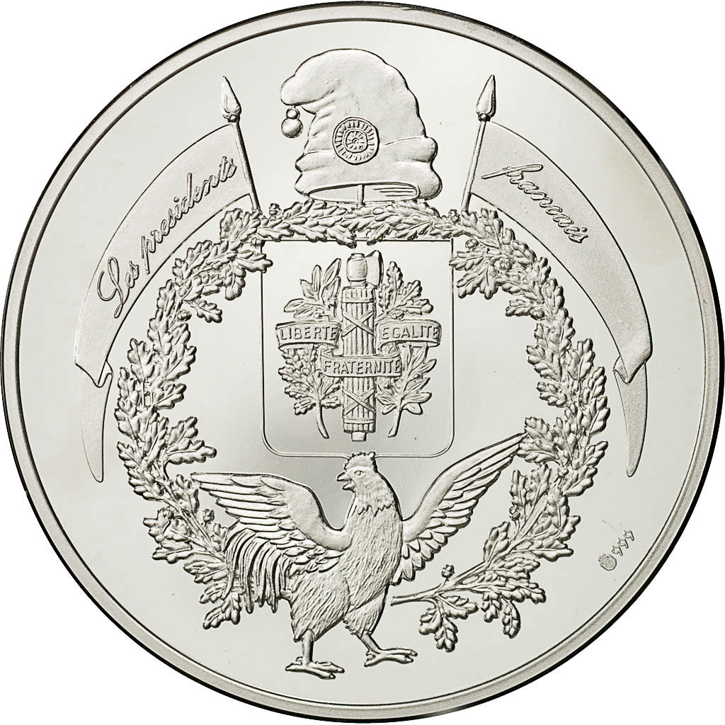 France, Médaille, Les Présidents de la République, Jacques Chirac, SPL+