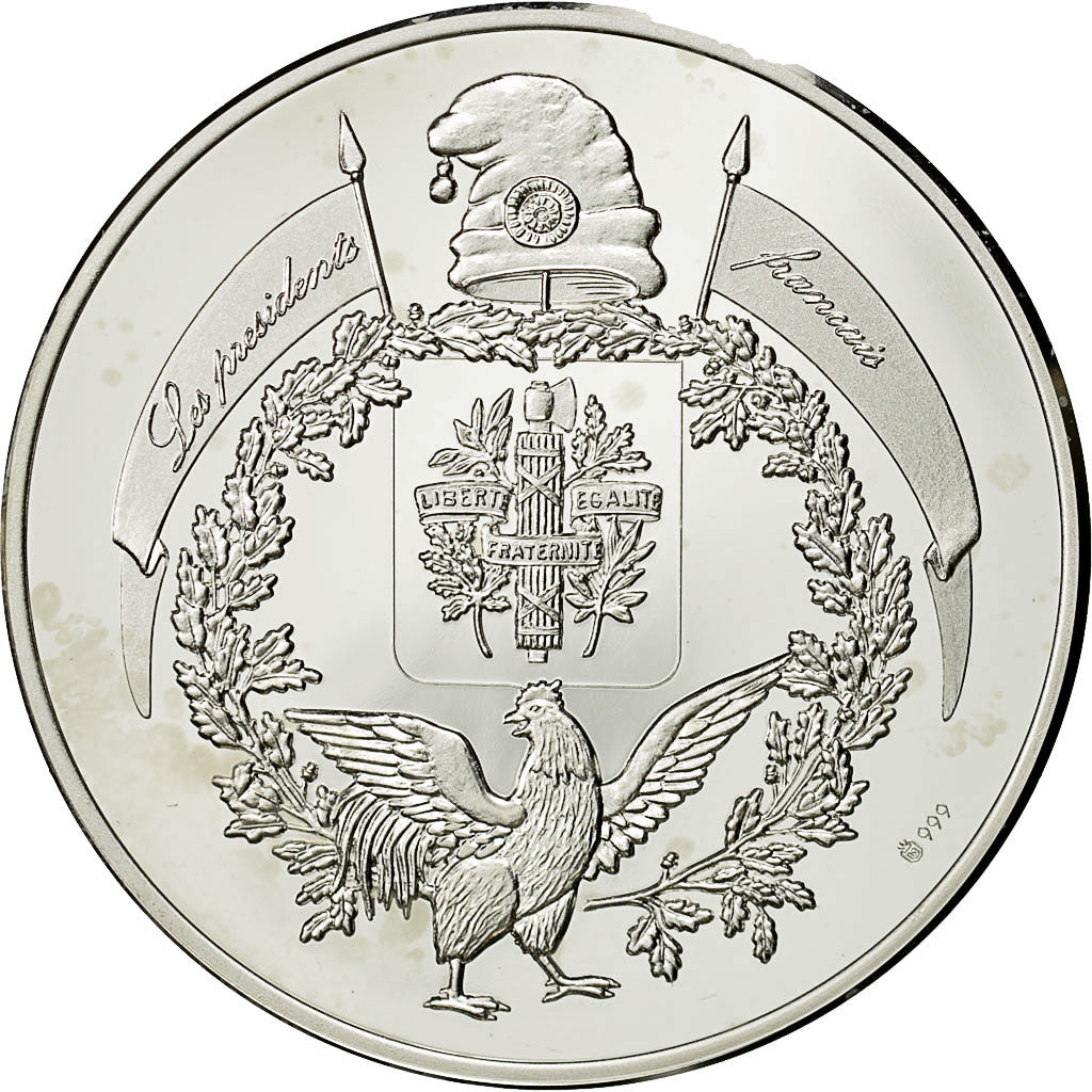France, Medal, Les Présidents de la République, Charles De Gaulle, MS(64)