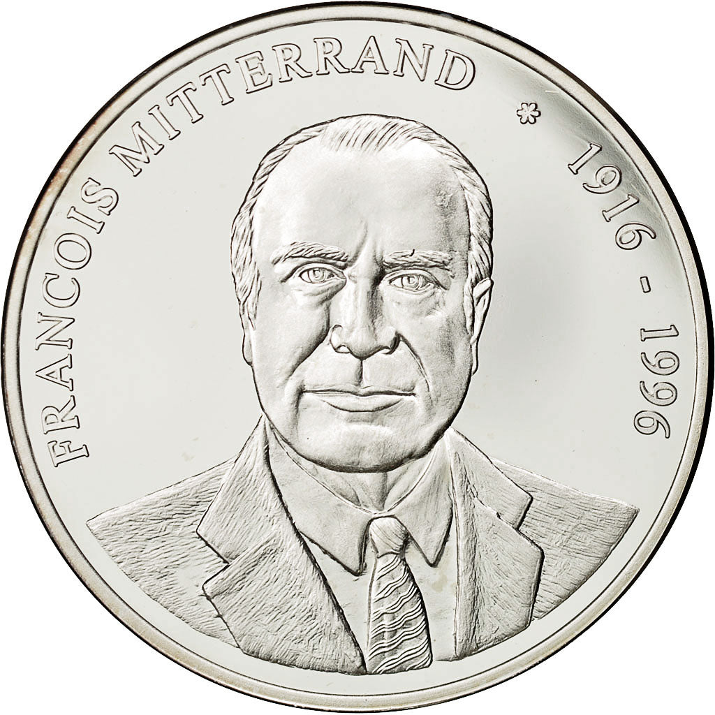 Francia, medalla, Les Présidents de la République, François Mitterrand, SC+