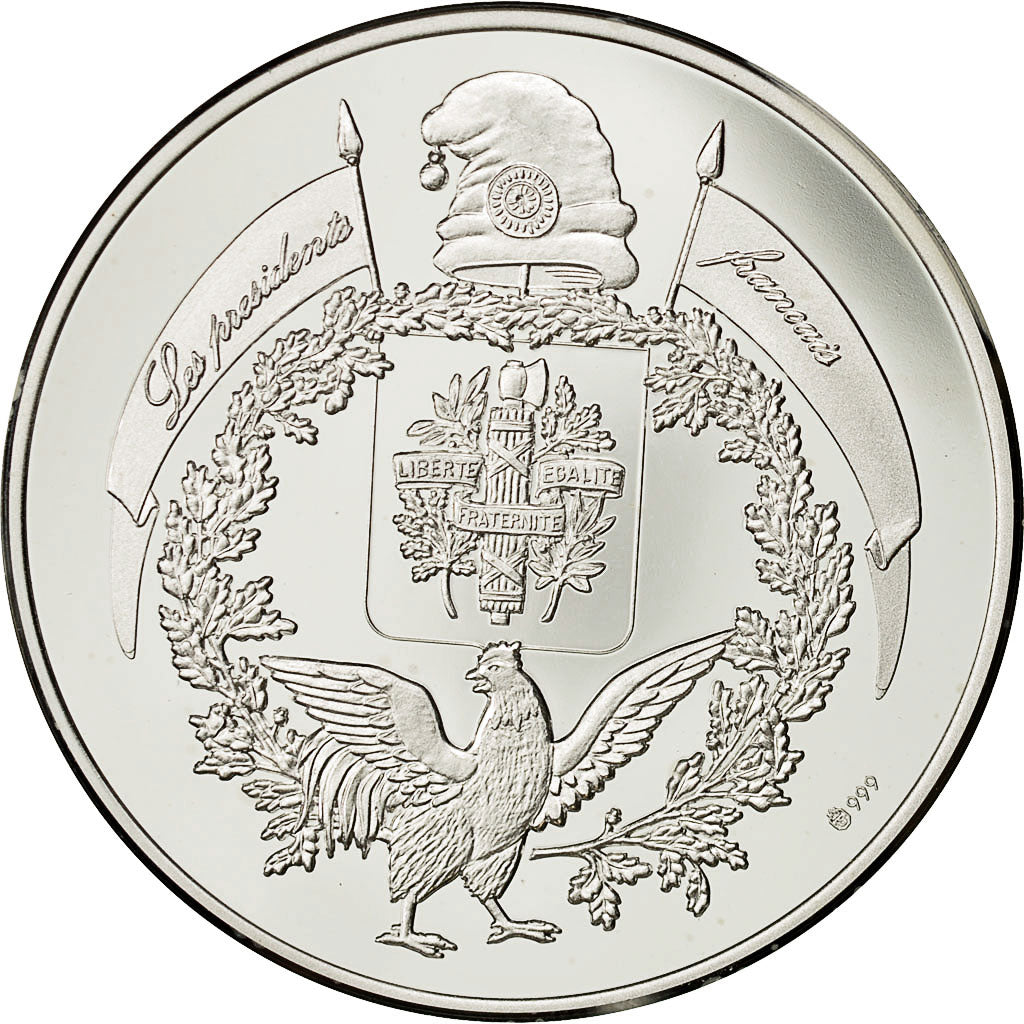 France, Medal, Les Présidents de la République, Gaston Doumergue, MS(64)