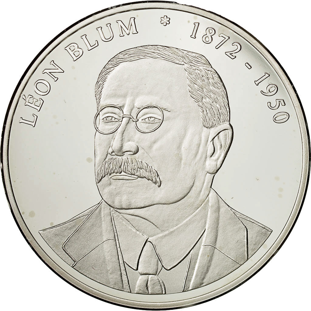 France, Médaille, Les Présidents de la République, Léon Blum, SPL+, Argent