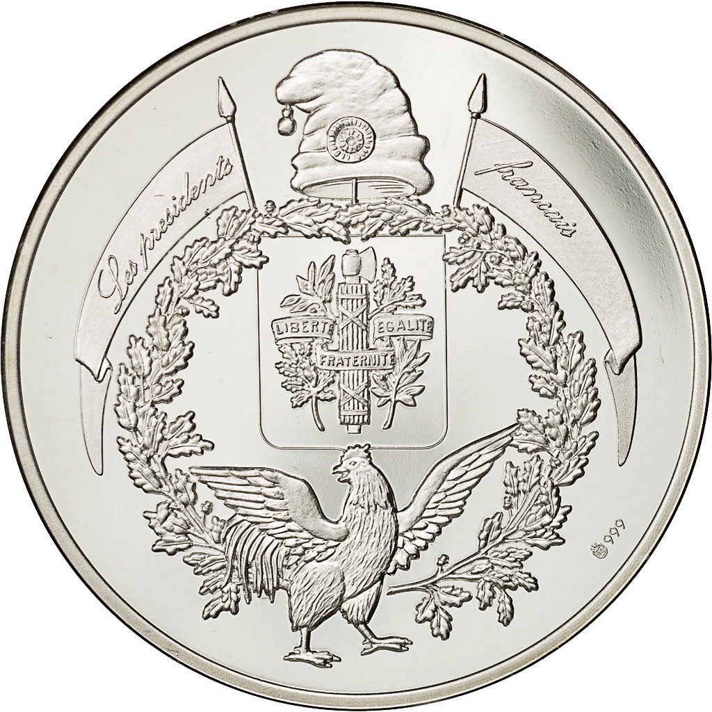 Francia, medalla, Les Présidents de la République, Patrice de Mac-Mahon, SC+