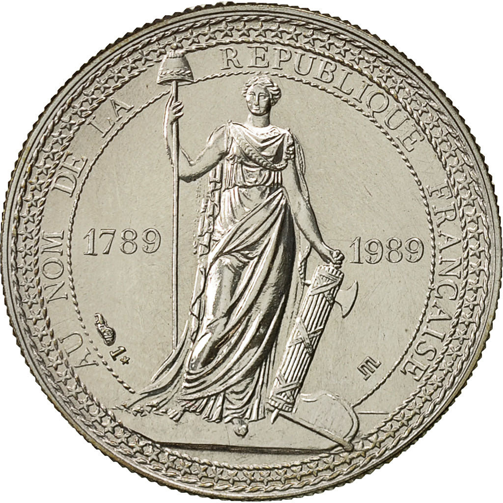 France, Médaille, Révolution Française, Au Nom de la  République, 1981, FDC