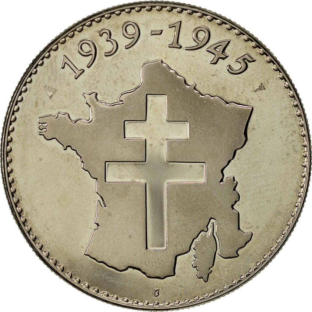 France, Medal, 1939-1945, Bir-Hakeim, MS(65-70), Cupro-nickel