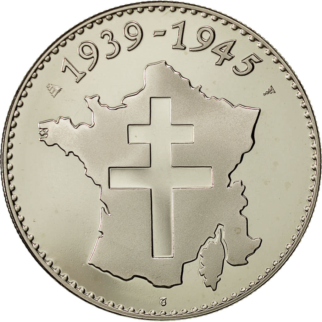 Frankreich, Medaille, 1939-1945, Victoire, STGL, Cupro-nickel
