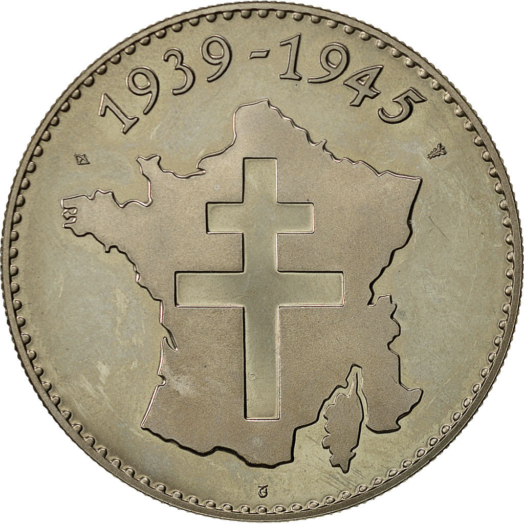 France, Medal, 1939-1945, Victoire, MS(65-70), Cupro-nickel
