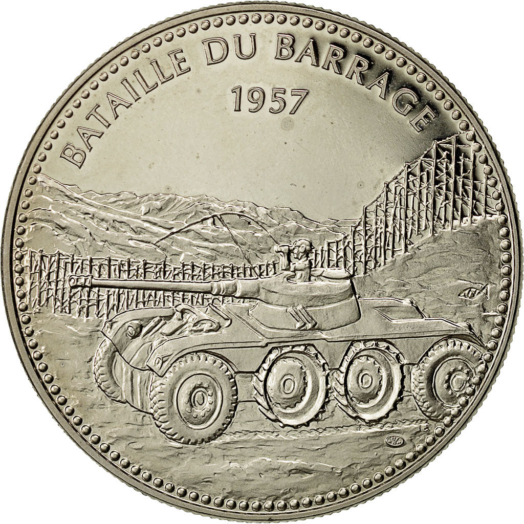 France, Médaille, Bataille du Barrage, Alger-Oran-Constantine, FDC