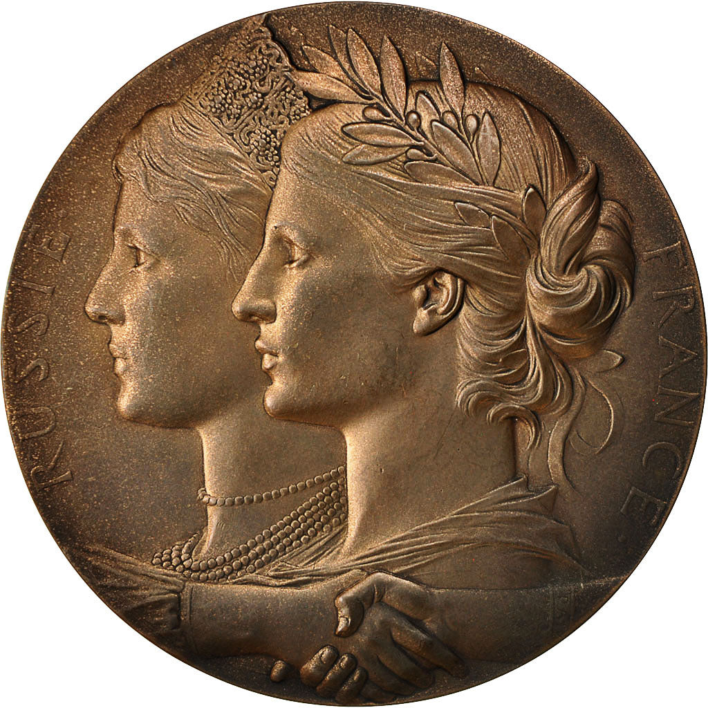 Russie, Médaille, Crédit Agricole, Moscou, 1994, TTB+, Bronze