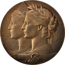 Russland, Medaille, Crédit Agricole, Moscou, 1994, SS+, Bronze